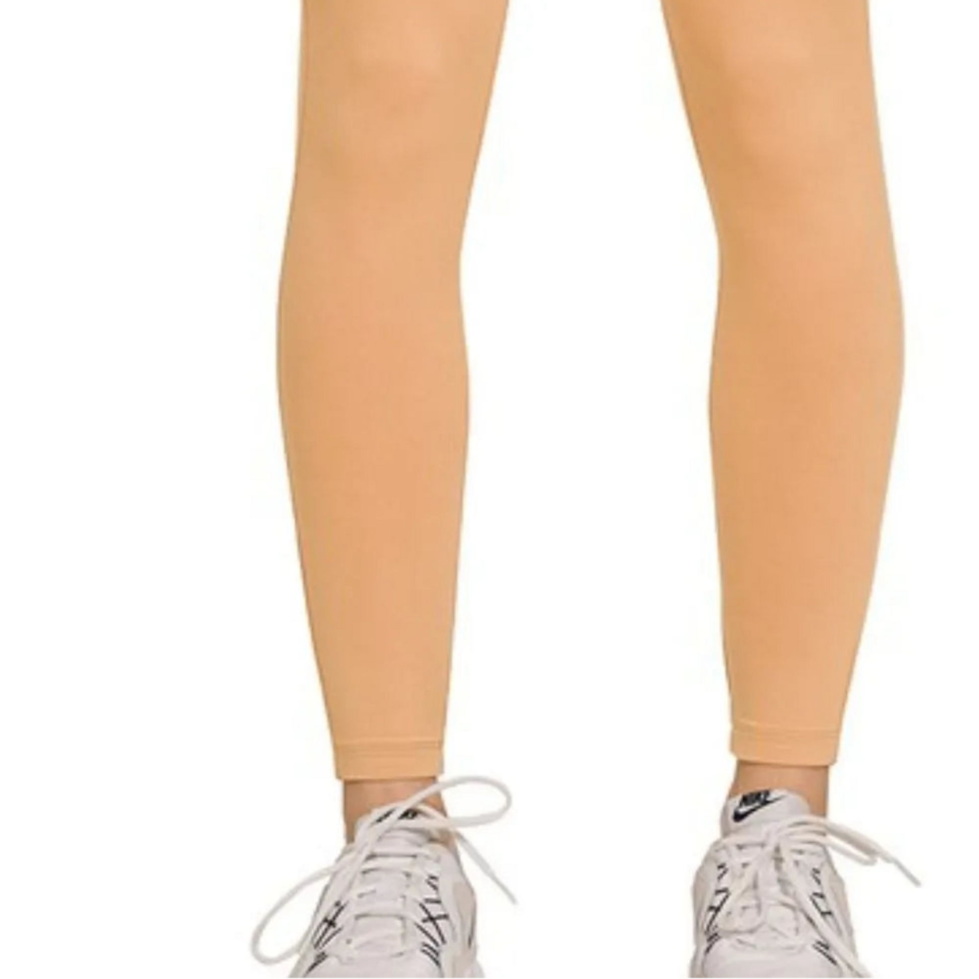 Lifestyle view of the Dark Brush waistband leggings styled for a comfortable boutique look.