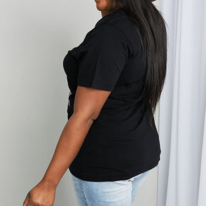Final presentation of the mineB Desert Dreamer tee styled for a chic everyday look.